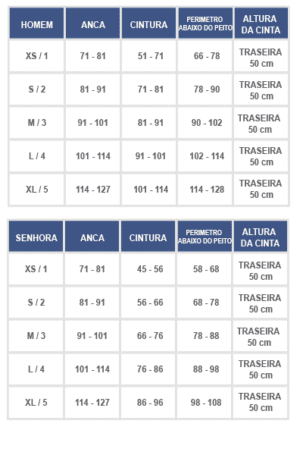 tamanhos homem e senhora do colete duplo vivalvo
